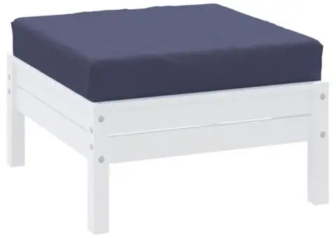 Pernă de paleți, bleumarin, 60x60x9,5 cm, țesătură Oxford - 3/5