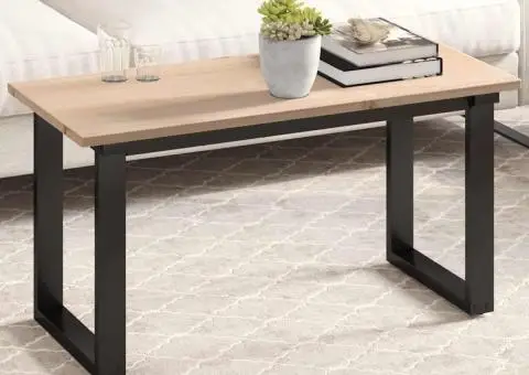 Blat de masă, 90x40x1,7 cm, dreptunghiular, lemn masiv de pin - 1/5