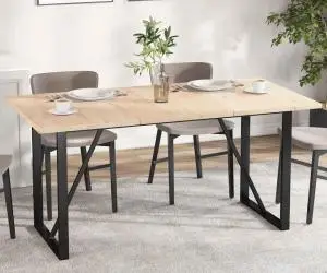 vidaXL Blaturi masă 3 buc. 80x53x2,5 cm dreptunghiulare lemn masiv pin