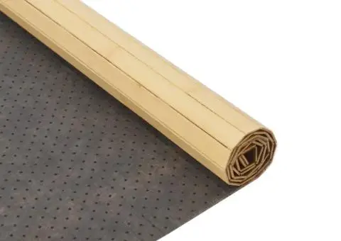 Covor dreptunghiular, natural deschis, 80x100 cm, bambus - 5/5