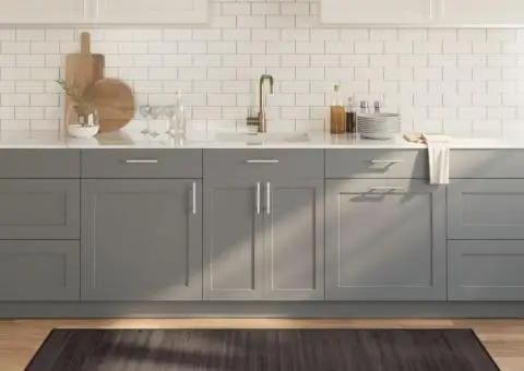 Covor dreptunghiular, maro închis, 70x200 cm, bambus - 1/5