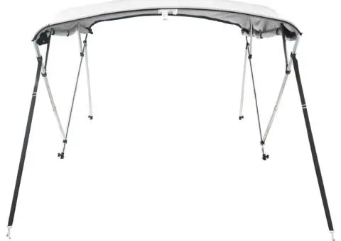 Parasolar Bimini 4 arcuri, pereți laterali 243x(170-182)x137 cm - 5/5