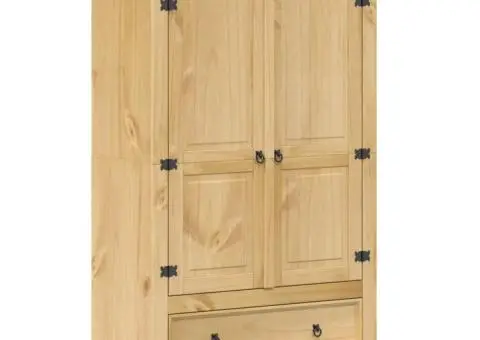 Șifonier „Corona”, 101x52x170 cm, lemn masiv de pin - 2/5