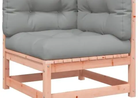 Set canapele grădină cu perne, 9 piese, lemn masiv brad douglas - 4/5