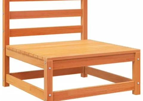 Set canapea de grădină, 8 piese, maro ceruit, lemn masiv de pin - 5/5