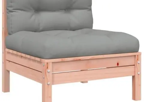 Set canapele grădină cu perne, 9 piese, lemn masiv brad douglas - 4/5