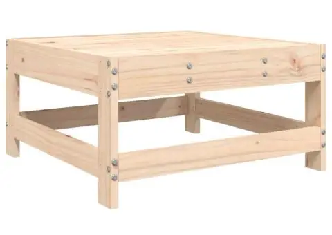 Set canapea de grădină, 10 piese, lemn masiv de pin - 4/5