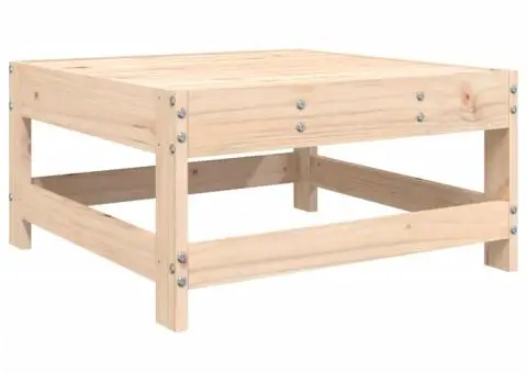 Set canapea de grădină, 9 piese, lemn masiv de pin - 4/5