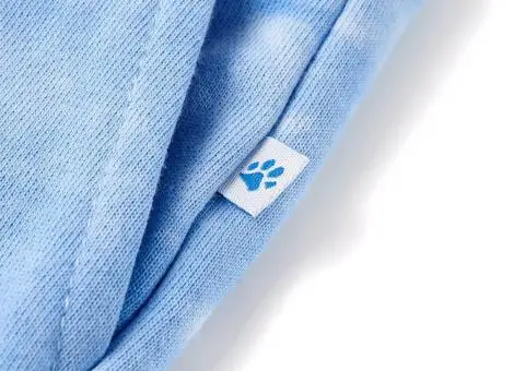 Pantaloni scurți pentru copii cu șnur, albastru pal, 140 - 5/5