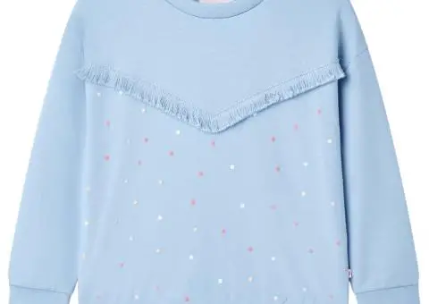 Bluzon pentru copii, albastru, 128 - 1/5