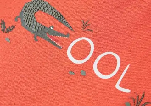 Tricou pentru copii cu mâneci scurte roșu deschis 140 - 4/5