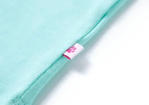 Tricou pentru copii, verde mentă deschis, 92 - 5/5