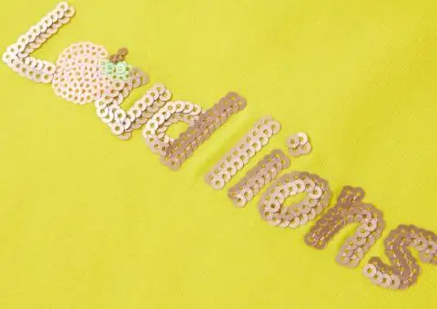 Tricou pentru copii cu mâneci lungi, galben aprins, 140 - 4/5