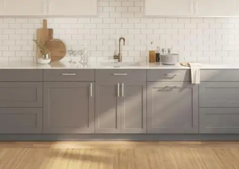 Covor dreptunghiular, natural deschis, 100x300 cm, bambus - 1/5