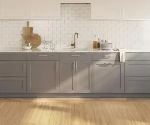 vidaXL Covor dreptunghiular, natural deschis, 100x300 cm, bambus