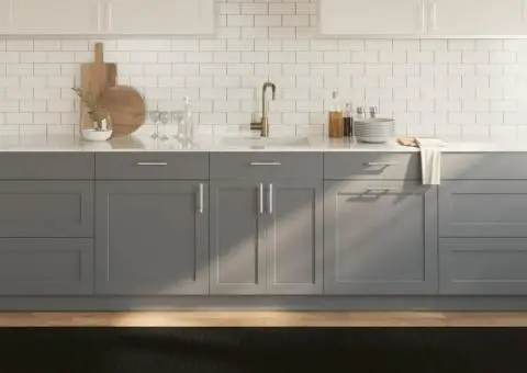 Covor dreptunghiular, negru, 100x1000 cm, bambus - 1/5