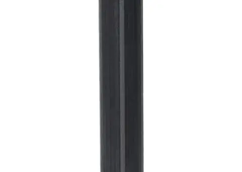 Covor dreptunghiular, gri, 100x1000 cm, bambus - 3/5