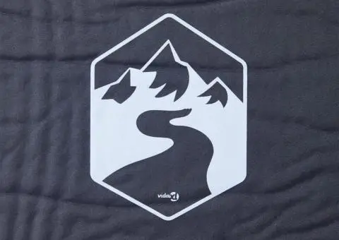 Saltea de camping auto-gonflabilă, cu pernă, 1 persoană, gri - 3/5