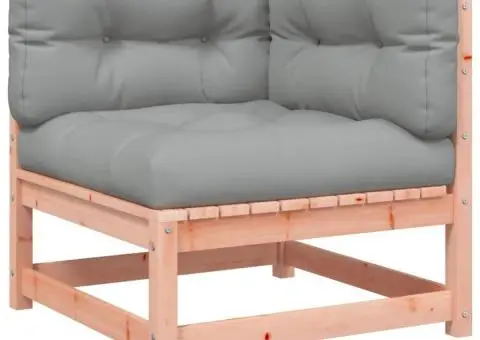 Set canapele grădină cu perne, 4 piese, lemn masiv brad douglas - 5/5