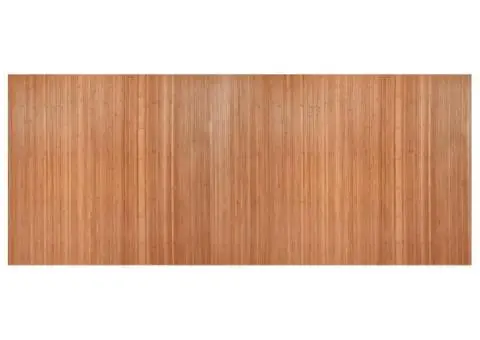 Paravan de cameră ,natural, 165x400 cm, bambus - 3/5