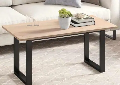 Blat de masă, 100x50x1,7 cm, dreptunghiular, lemn masiv de pin - 1/5