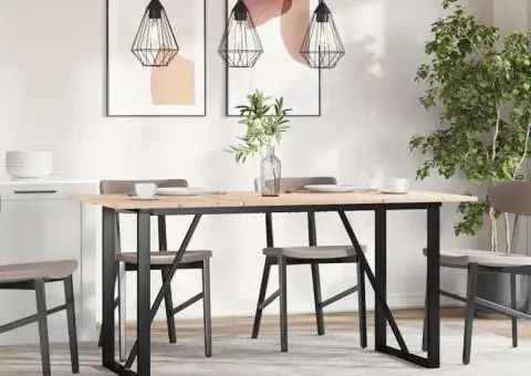 Blaturi masă 3 buc. 80x53x1,7 cm dreptunghiulare lemn masiv pin - 4/5