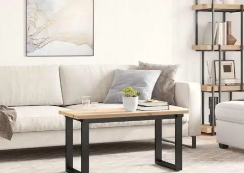 Blat de masă, 90x40x2,5 cm, dreptunghiular, lemn masiv de pin - 3/5