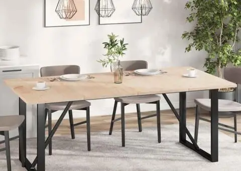 Blaturi masă 4 buc. 100x50x2,5cm dreptunghiulare lemn masiv pin - 1/5