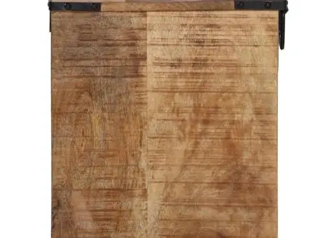 Noptieră, 40x30x37 cm, lemn masiv de mango - 4/5