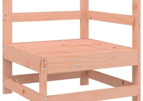 Set canapele grădină, 7 piese, lemn masiv brad douglas - 4/5