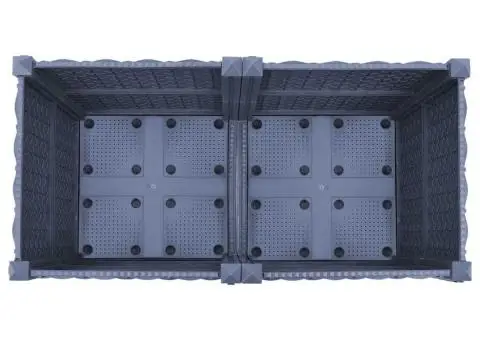 Strat înălțat, 80 x 40 x 38 cm, polipropilenă - 5/5