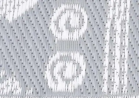 Covor de exterior, ARAKIL gri, 120x180 cm, PP - 3/5