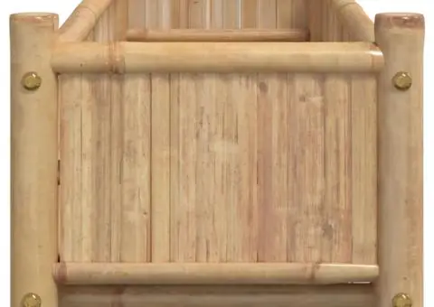 Jardinieră, 100x30x25 cm, bambus - 5/5