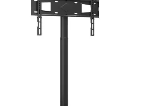 Suport TV pe colț cu 1 nivel pentru 32-65 inch, negru - 2/5