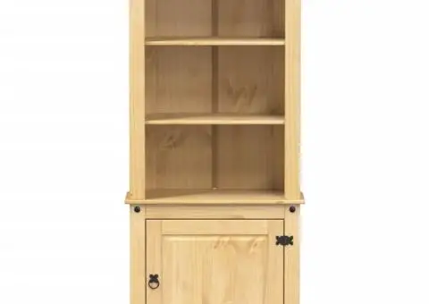 Dulap înalt „Corona”, 74x38x170 cm, lemn masiv de pin - 4/5