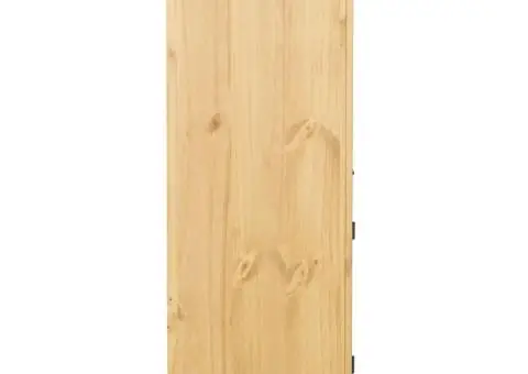 Dulap de vinuri „Corona”, 97x45x114 cm, lemn masiv de pin - 5/5