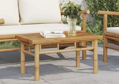 Măsuță de cafea, 70x40x35 cm, bambus - 1/5