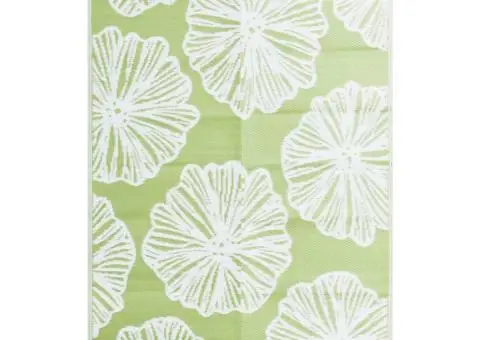 Covor de exterior, ARAKIL Verde, 190x290 cm, PP - 2/5