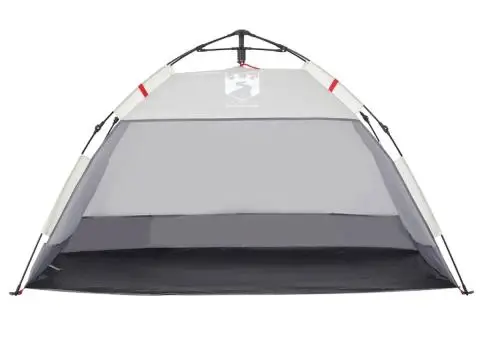 Cort camping 2 persoane gri impermeabil setare rapidă - 5/5