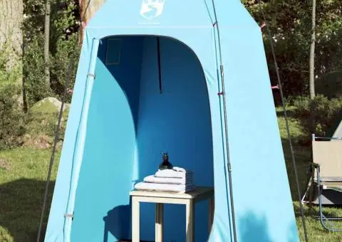 Cort de intimitate cu eliberare rapidă, impermeabil, albastru - 1/5