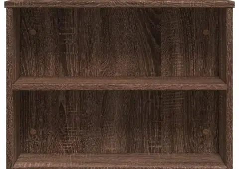 Măsuță de cafea, stejar maro, 102x55x42 cm, lemn prelucrat - 5/5