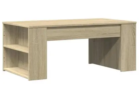 Măsuță de cafea, stejar sonoma, 102x55x42 cm, lemn prelucrat - 2/5