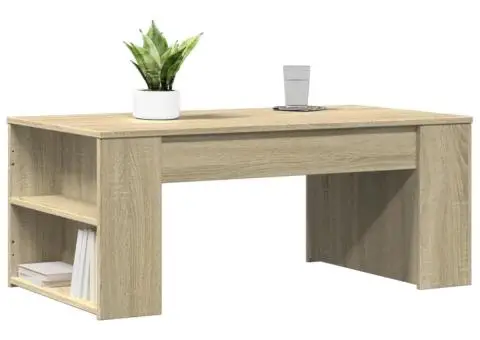 Măsuță de cafea, stejar sonoma, 102x55x42 cm, lemn prelucrat - 3/5