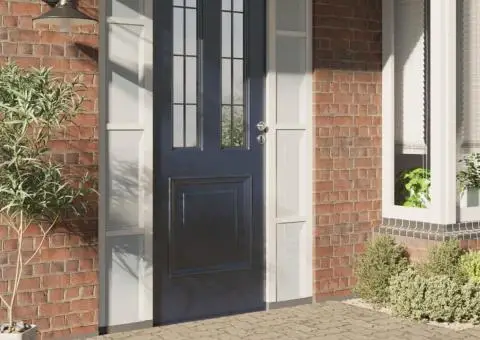 Folie fereastră, mată, gri, 60x1000 cm, PVC - 1/5