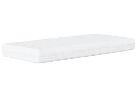 Pat cu saltea, negru, 90x190 cm, textil - 5/5