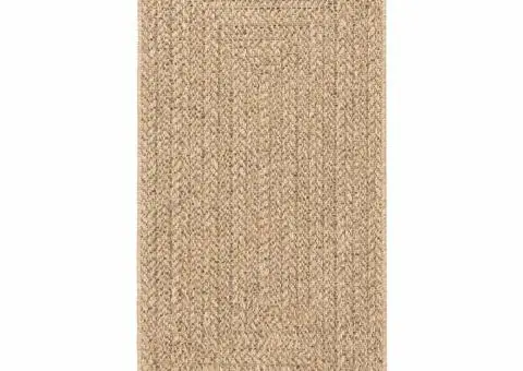 Covor ZIZUR aspect iută, 60x110 cm, pentru interior și exterior - 4/5