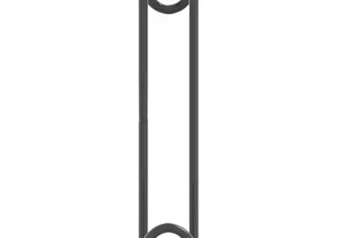 Suporturi pentru căpăstru, 3 buc., negru, oțel - 4/5