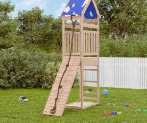 vidaXL Set de joacă pentru exterior, lemn masiv de pin