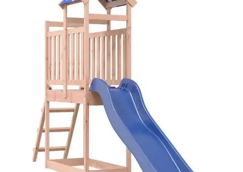 Set de joacă pentru exterior, lemn masiv de douglas - 2/5