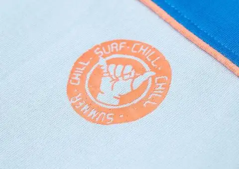 Bluzon pentru copii, albastru aprins și albastru deschis, 140 - 4/5